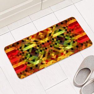 Mosaic Fire Rectangular Doormat