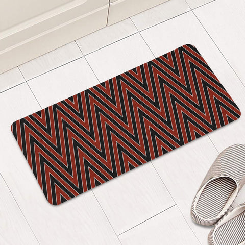 Image of Dark Cranberry Rectangular Doormat