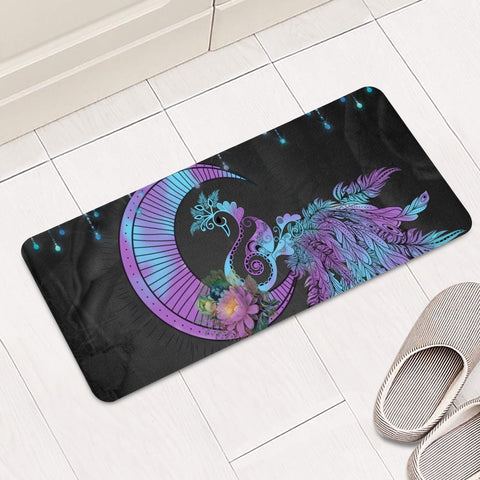 Image of Wonderful Peacock Rectangular Doormat