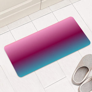 Colorful Ombre Rectangular Doormat