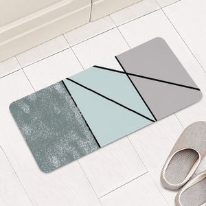 Geo Pattern Rectangular Doormat