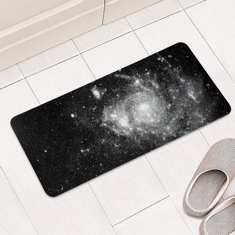 Image of Effet Galaxy Noir Rectangular Doormat