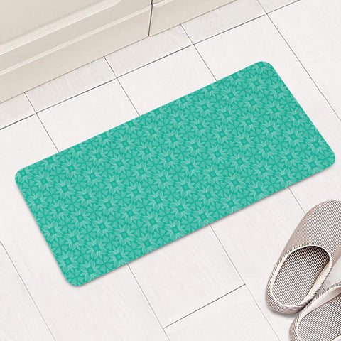 Image of Mint Leaf #1 Rectangular Doormat