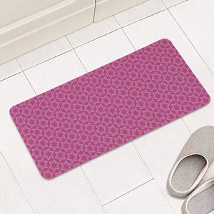 Fuchsia Red #1 Rectangular Doormat