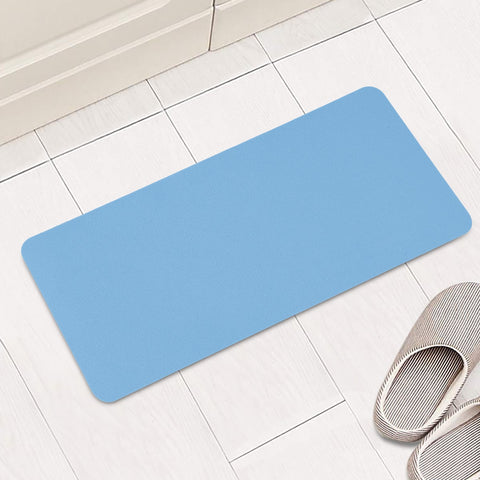 Image of Aero Blue Rectangular Doormat