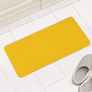 Amber Orange Rectangular Doormat