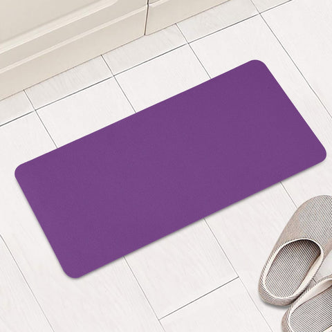 Image of Eminence Purple Rectangular Doormat