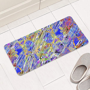 Abstract Expressionism Collage Rectangular Doormat