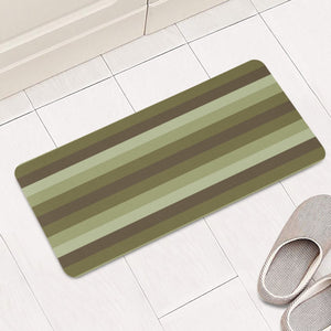 Linear Warm Print Design Rectangular Doormat