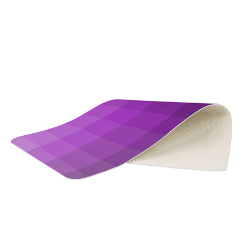Image of Zappwaits-Purple Rectangular Doormat