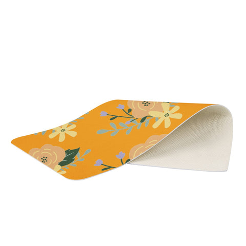 Image of Summer Florals Rectangular Doormat