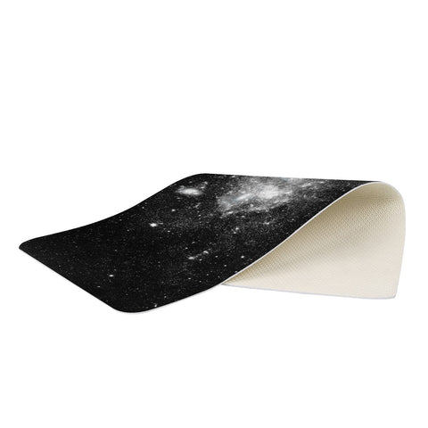 Image of Effet Galaxy Noir Rectangular Doormat