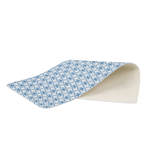 Image of Victoria Blue #1 Rectangular Doormat