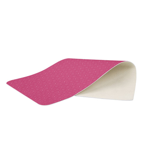 Image of Magenta #1 Rectangular Doormat