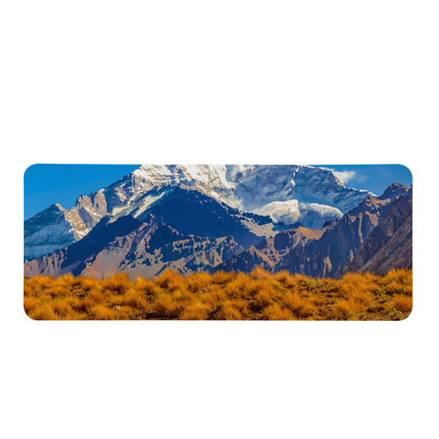 Image of Aconcagua Park Landscape, Mendoza, Argentina Rectangular Doormat