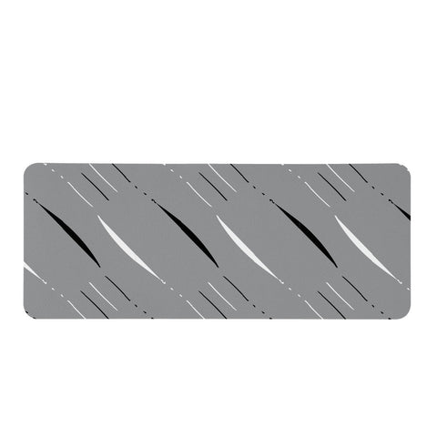Image of Ultimate Gray, Black & White Rectangular Doormat