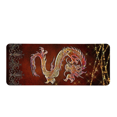 Image of Chinese Dragon Rectangular Doormat