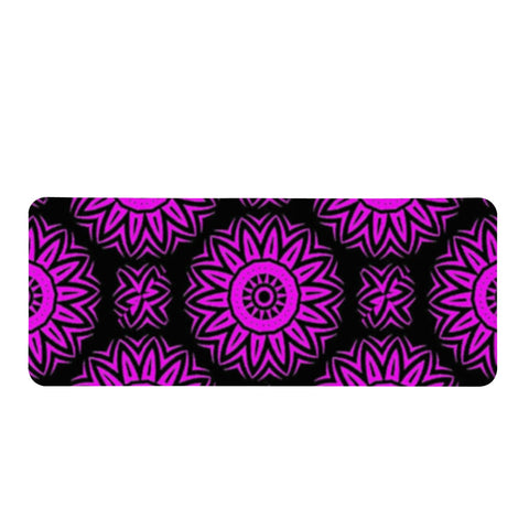 Image of Pink Tribal Rectangular Doormat