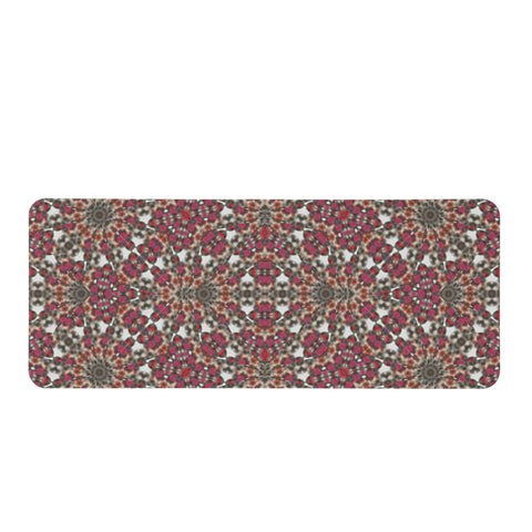 Image of Stylized Geometric Ornate Seamless Pattern Rectangular Doormat