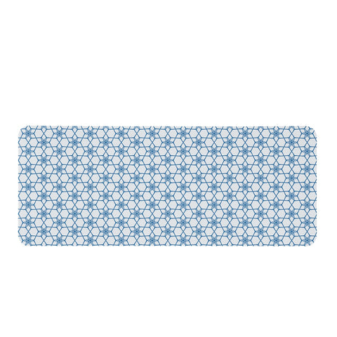 Image of Victoria Blue #1 Rectangular Doormat