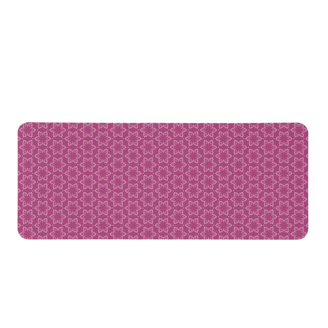 Image of Fuchsia Red #1 Rectangular Doormat