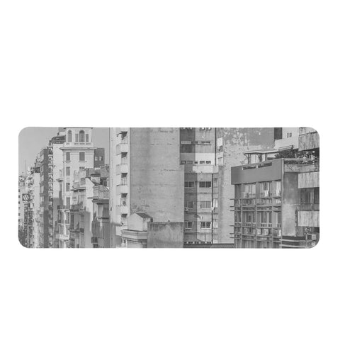 Image of 18 De Julio Avenue Montevideo Uruguay Rectangular Doormat