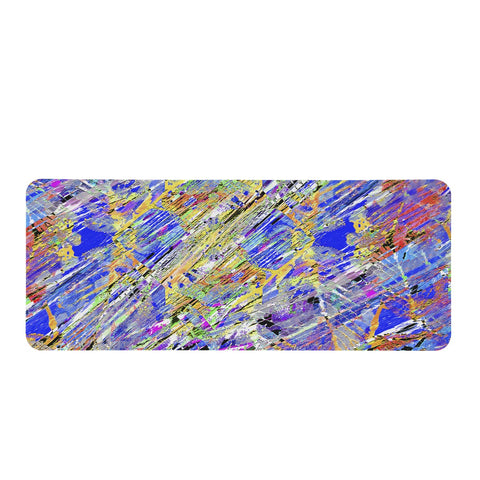 Image of Abstract Expressionism Collage Rectangular Doormat