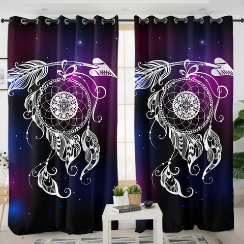 Image of Galaxy Dreamcatcher SWKL3389 - 2 Panel Curtains
