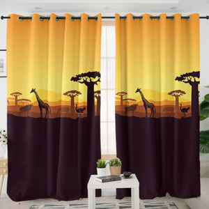 Desert SWKL3305 - 2 Panel Curtains