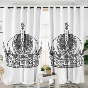 B&W King Crown SWKL3362 - 2 Panel Curtains