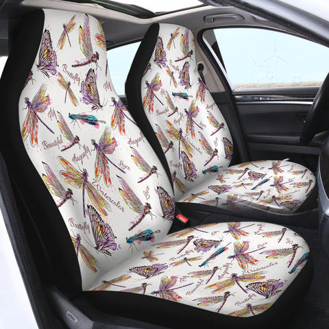 Image of Beautiful Dragonfly SWQT0857 Car Seat Covers
