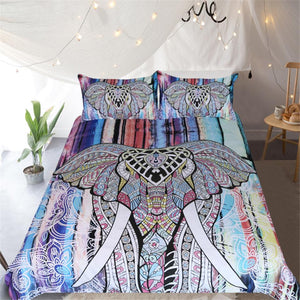 Mandala Elephant Comforter Set - Beddingify