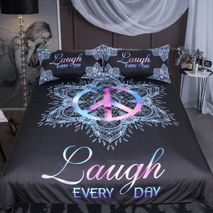Peace Symbol Bedding Set - Beddingify