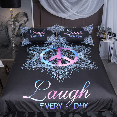 Image of Peace Symbol Bedding Set - Beddingify
