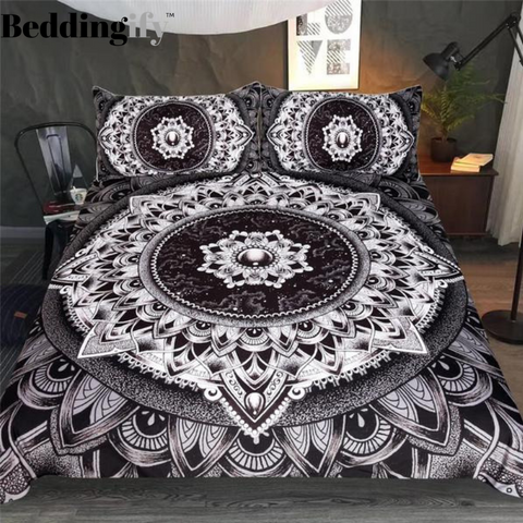 Image of Mysterious Universe Bohemia Comforter Set - Beddingify