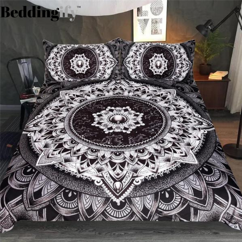 Image of Mysterious Universe Bohemia Bedding Set - Beddingify