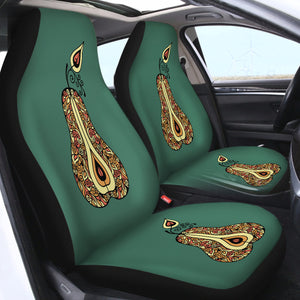 Big Avocado Seed SWQT0744 Car Seat Covers
