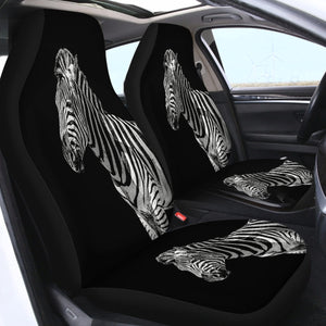 Black Zebra SWQT0507 Car Seat Covers