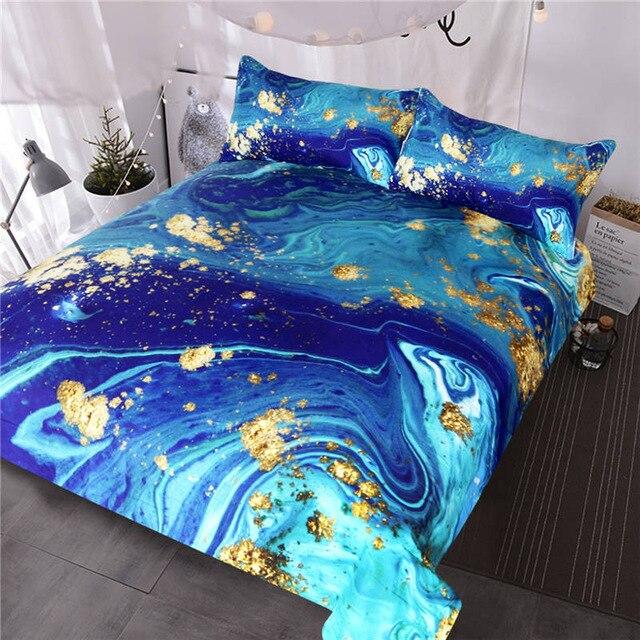 Quicksand Turquoise Comforter Set - Beddingify