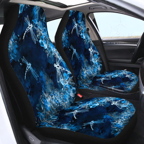Image of Blue Dragonfly SWQT0768 Car Seat Covers