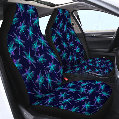 Image of Blue Dragonfly SWQT0871 Car Seat Covers