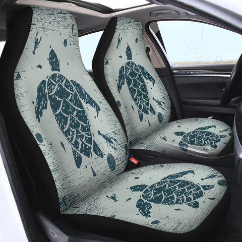 Image of Blue Turtle SWQT0647 Car Seat Covers