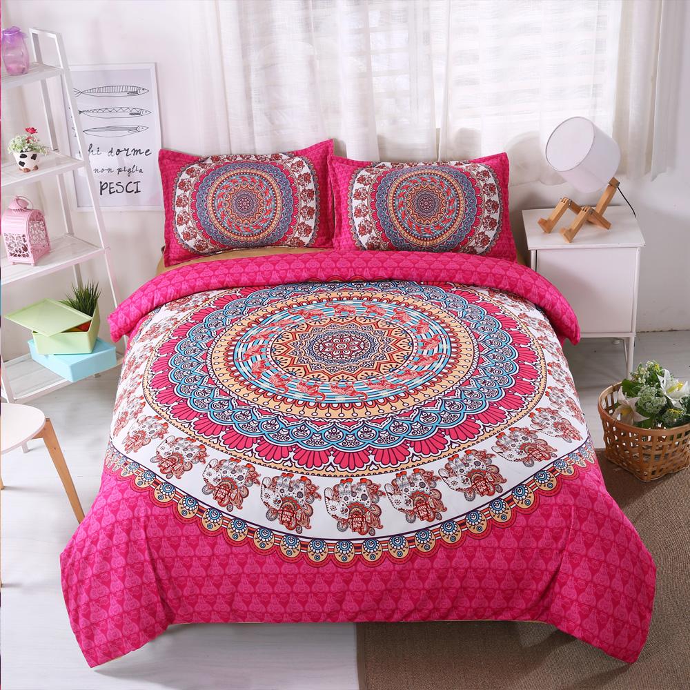 Bohemian Mandala Pattern Comforter Set - Beddingify