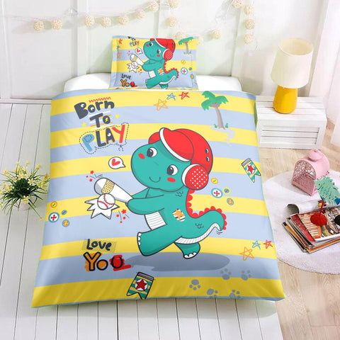 Image of Boys Dinosaur Comforter Set - Beddingify