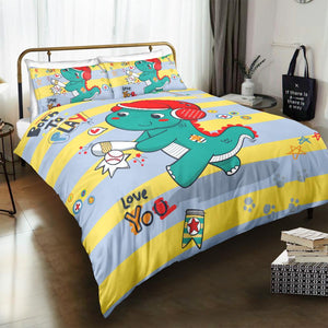 Boys Dinosaur Comforter Set - Beddingify