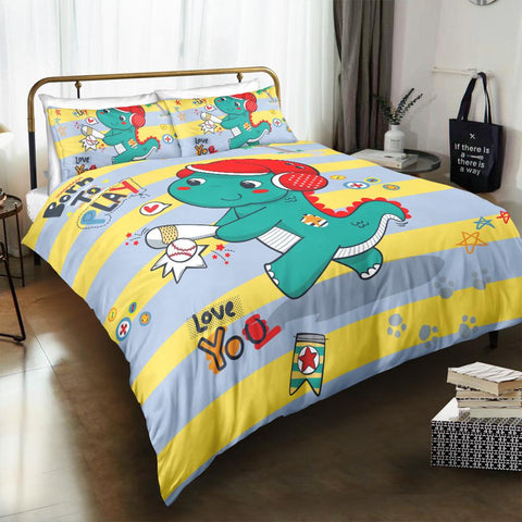Image of Boys Dinosaur Comforter Set - Beddingify