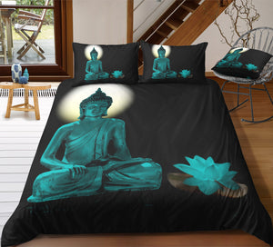 Buddha Sculpture Bedding Set - Beddingify