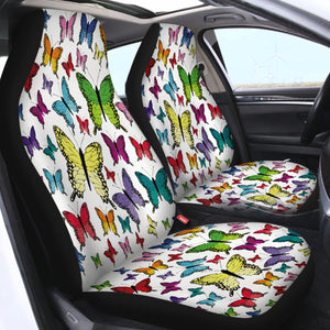 Butterflies SWQT0023 Car Seat Covers