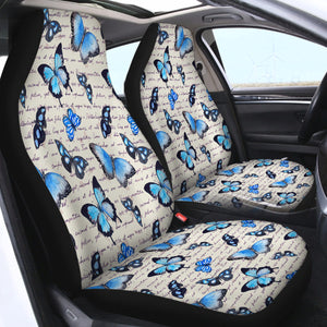 Brown Stripe SWQT1673 Car Seat Covers
