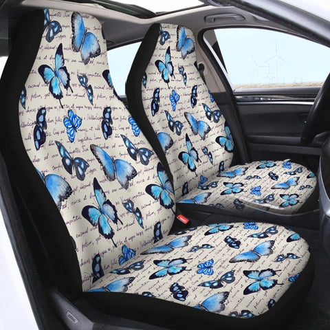 Image of Brown Stripe SWQT1673 Car Seat Covers